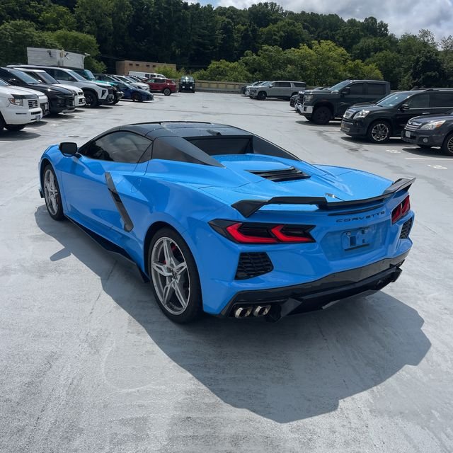 Used 2022 Blue Chevrolet Stingray image 2