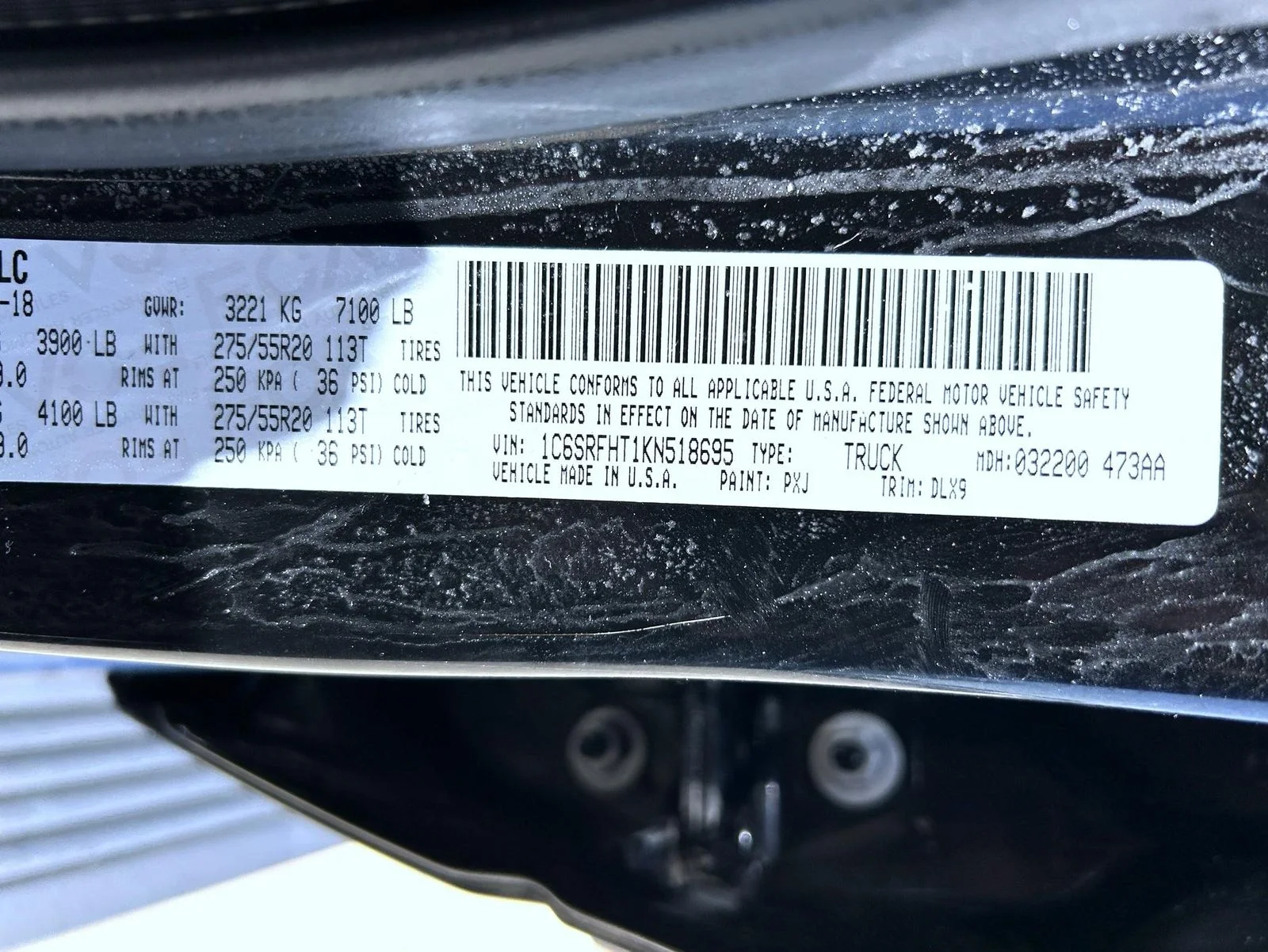 Used 2019 Black Ram Limited image 25