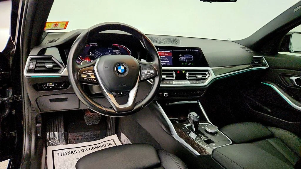 Used 2021 Jet Black BMW 330i xDrive image 13