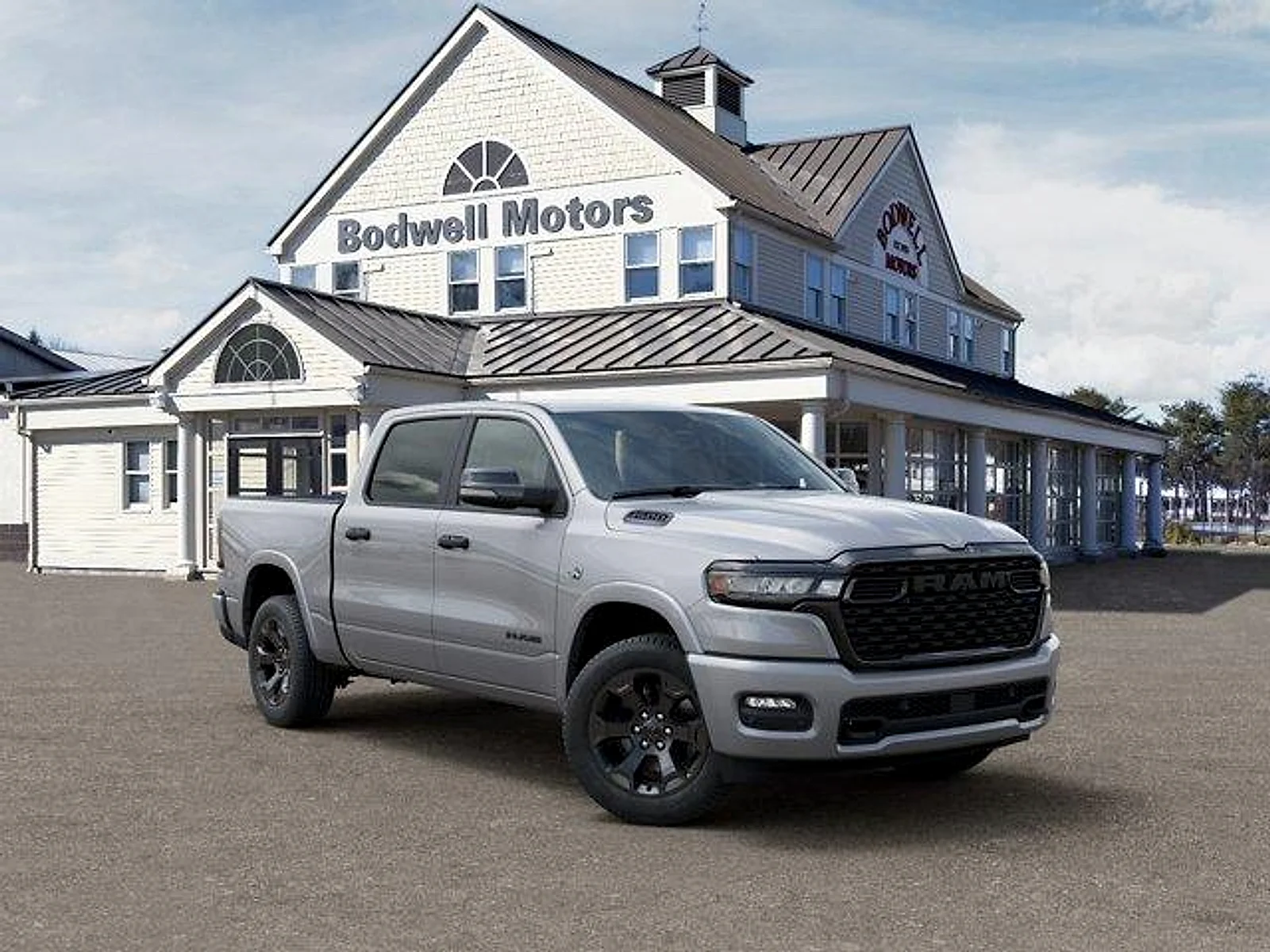 New 2026 Billet Silver Metallic Clearcoat RAM Big Horn Crew Cab 4x4 5