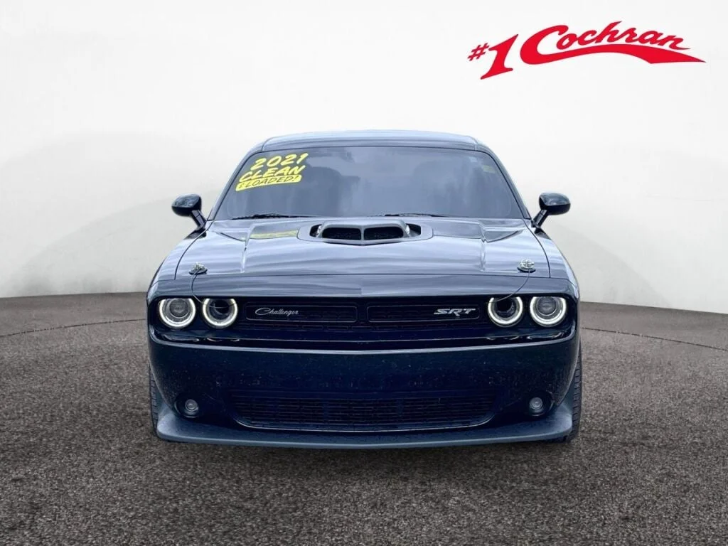 Used 2021 Pitch Black Clearcoat Dodge R/T Scat Pack image 12
