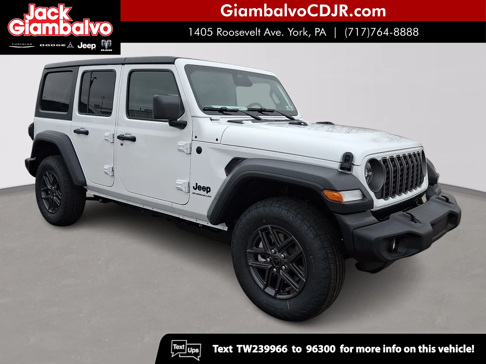 2026 Jeep Wrangler Sport S's photo