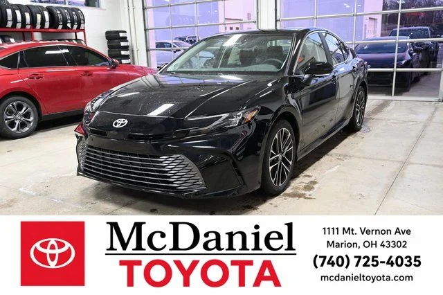 New 2026 Midnight Black Metallic Toyota XLE image 1