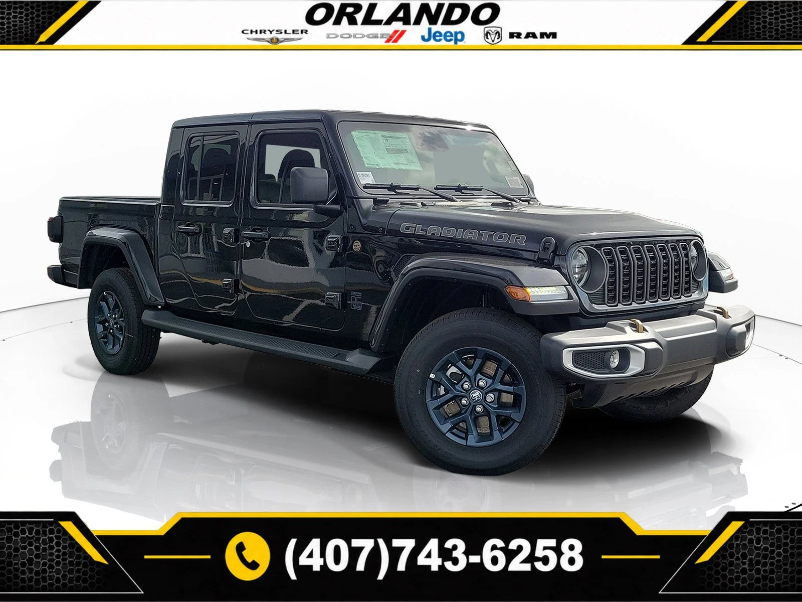 New 2026 Black Clearcoat Jeep 85th Anniversary Edition image 1