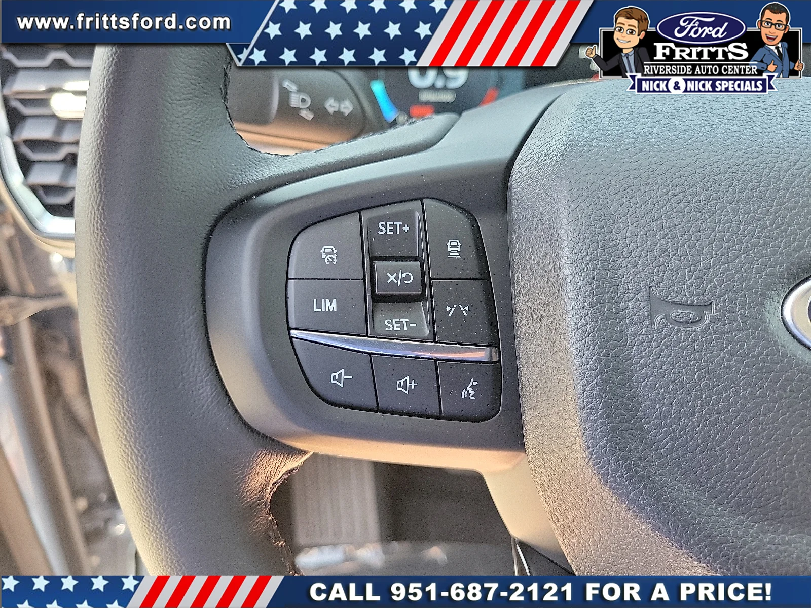 New 2025 Azure Gray Metallic Tri-coat Ford LARIAT® image 6