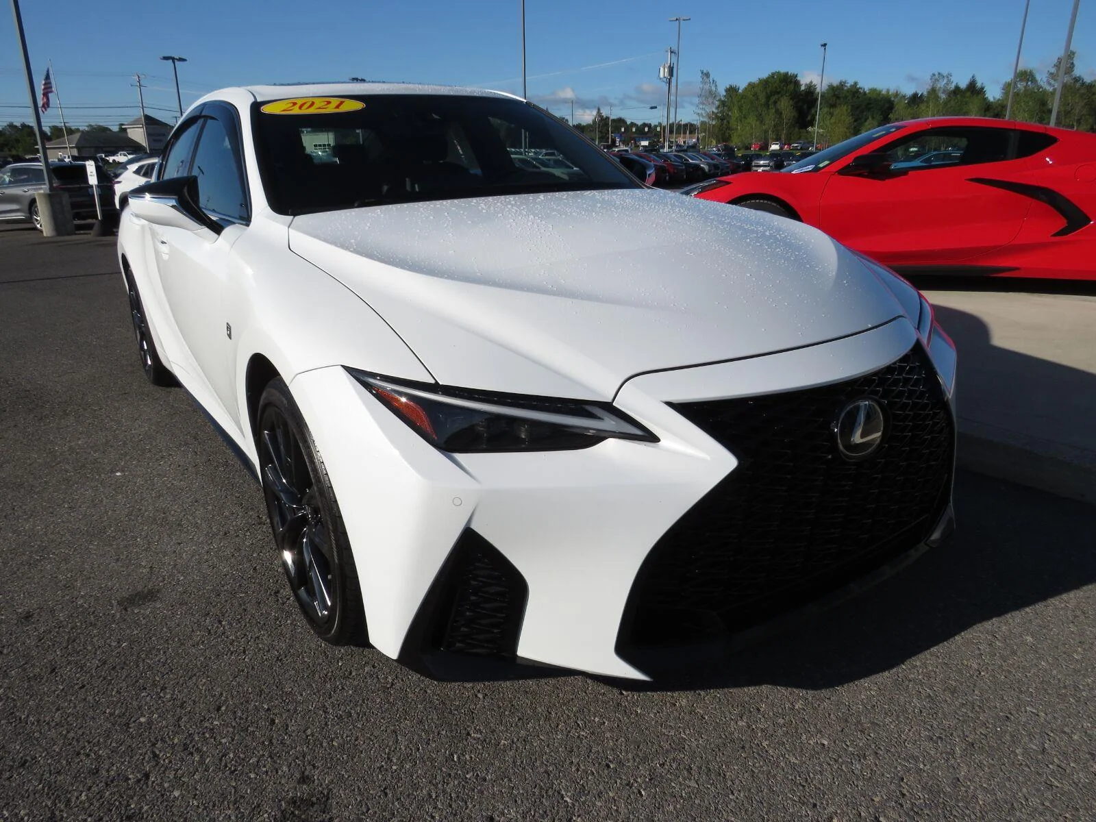 Used 2021 Ultra White Lexus IS 350 F SPORT image 2