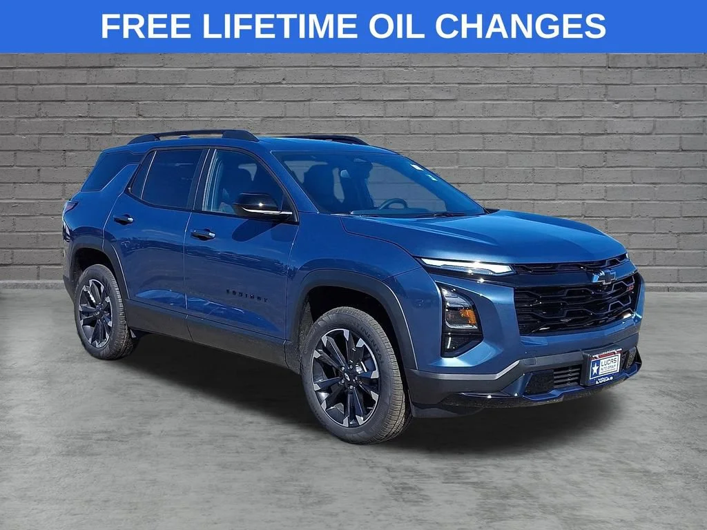 New 2026 Lakeshore Blue Metallic Chevrolet RS image 1
