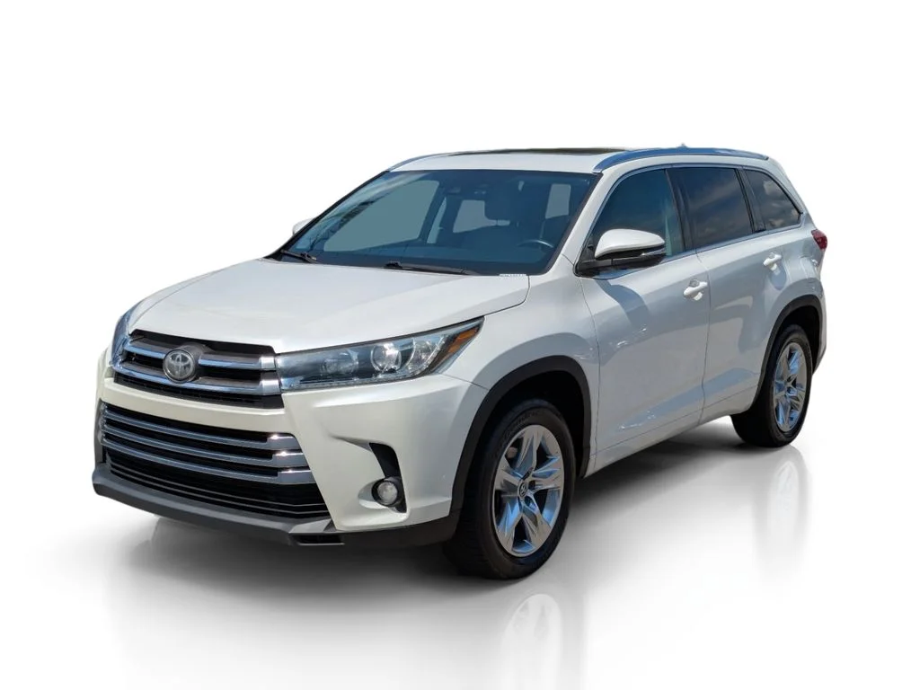 Used 2018 White Toyota Limited image 1