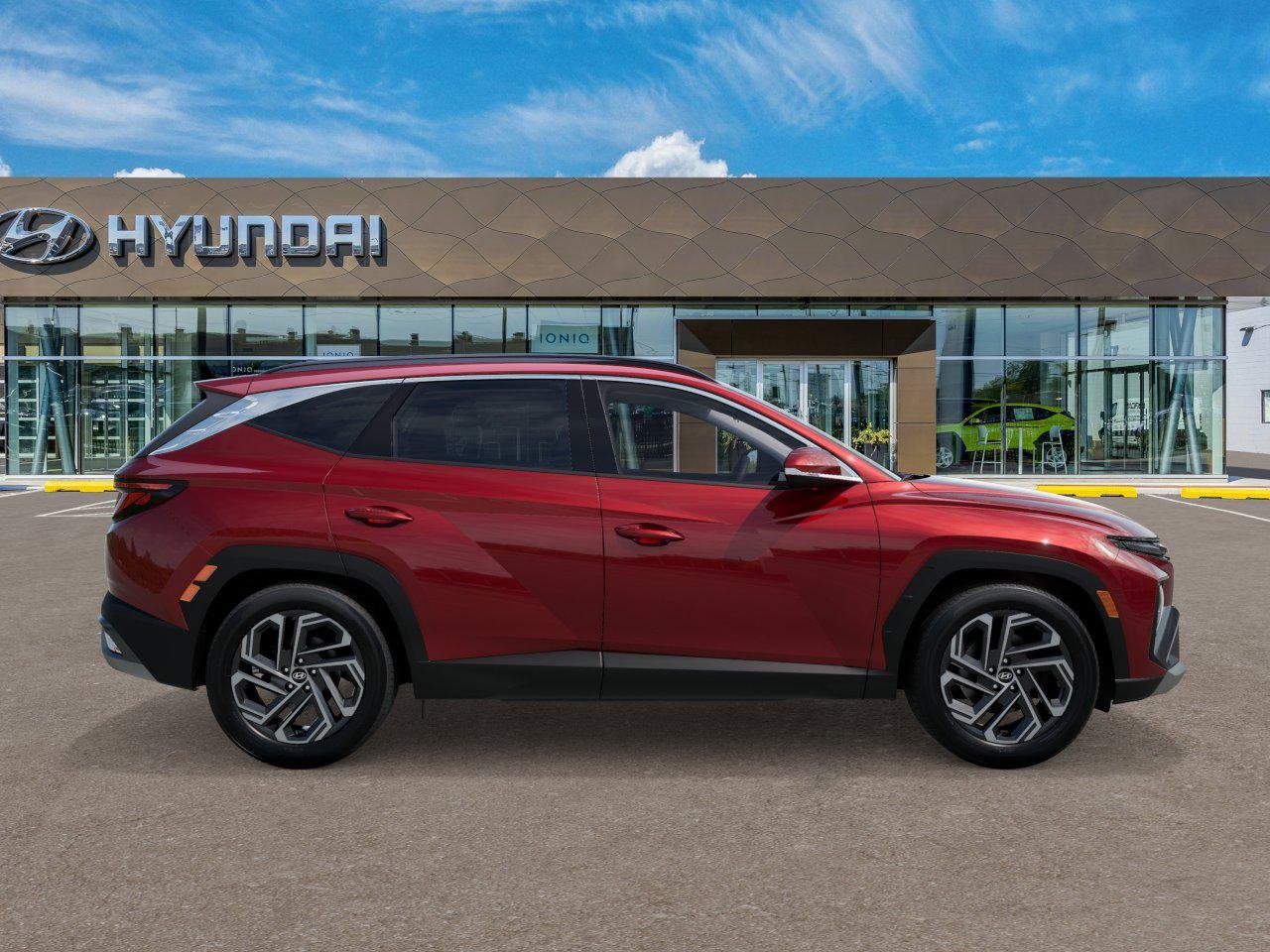 New 2026 Red Hyundai SEL Plus AWD image 7