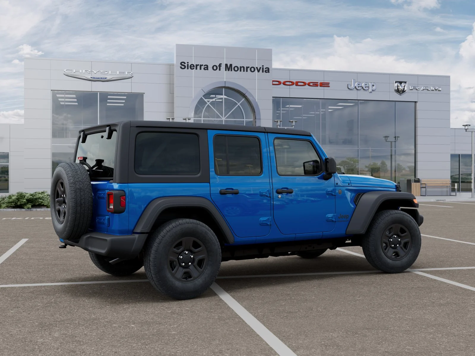 New 2026 Blue Jeep Sport image 30