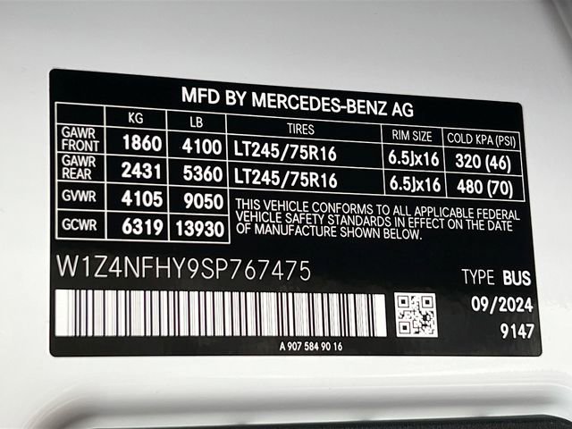 2025 Mercedes-Benz Sprinter Passenger Van Base - Photo 20