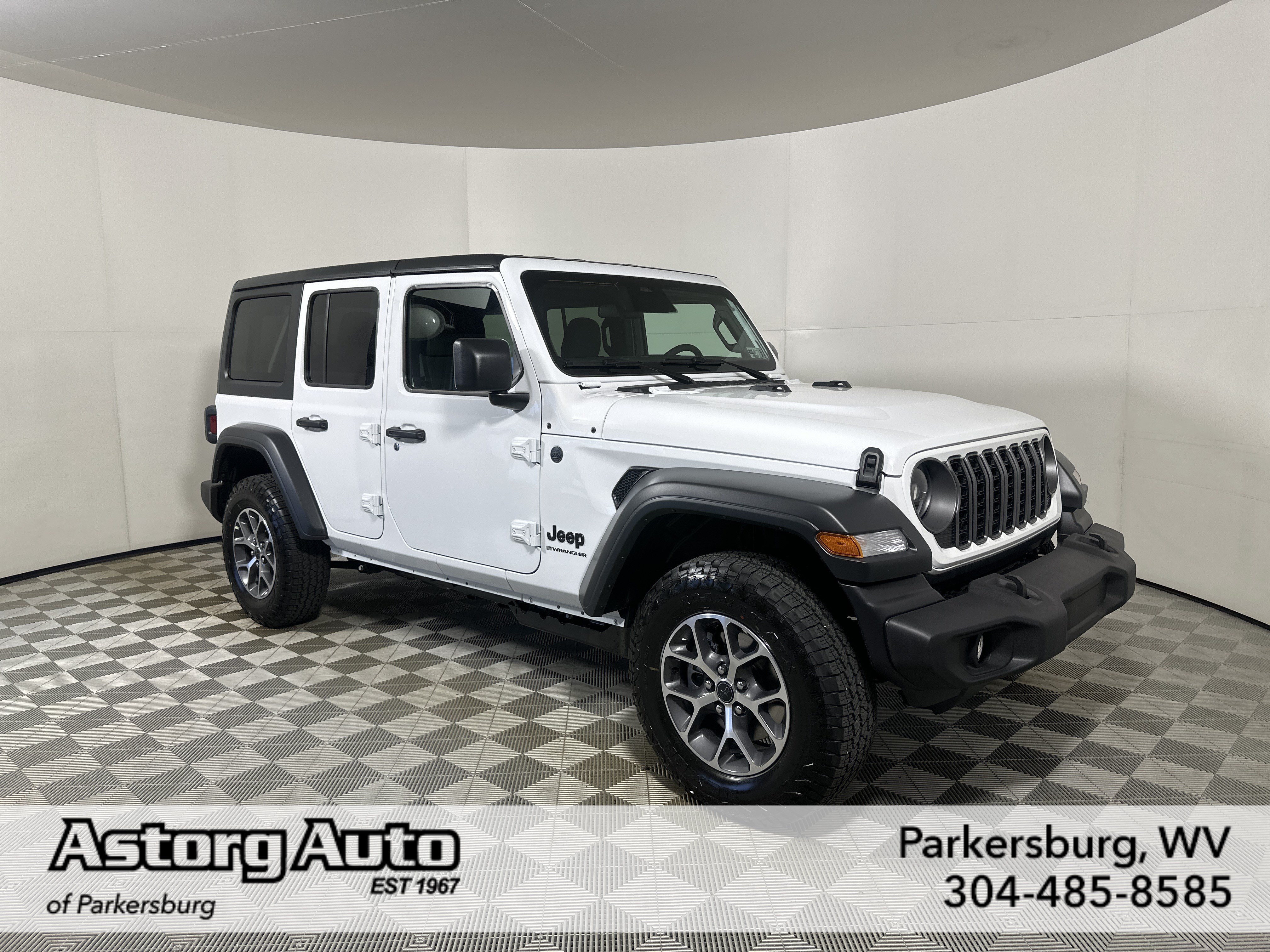 New 2026 Bright White Clearcoat Jeep Sport S image 1