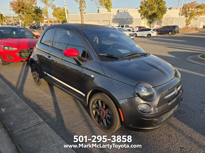 Used 2016 GRAY FIAT 2DR HB POP image 3