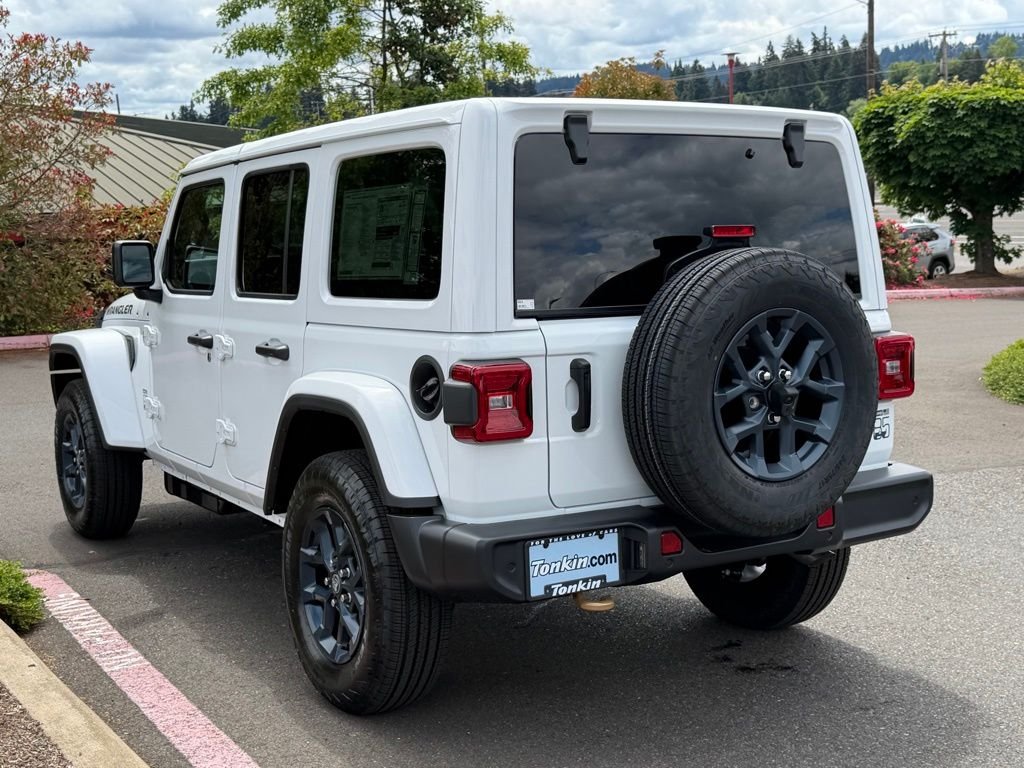 New 2026 Bright White Clearcoat Jeep 85th Anniversary Edition image 5