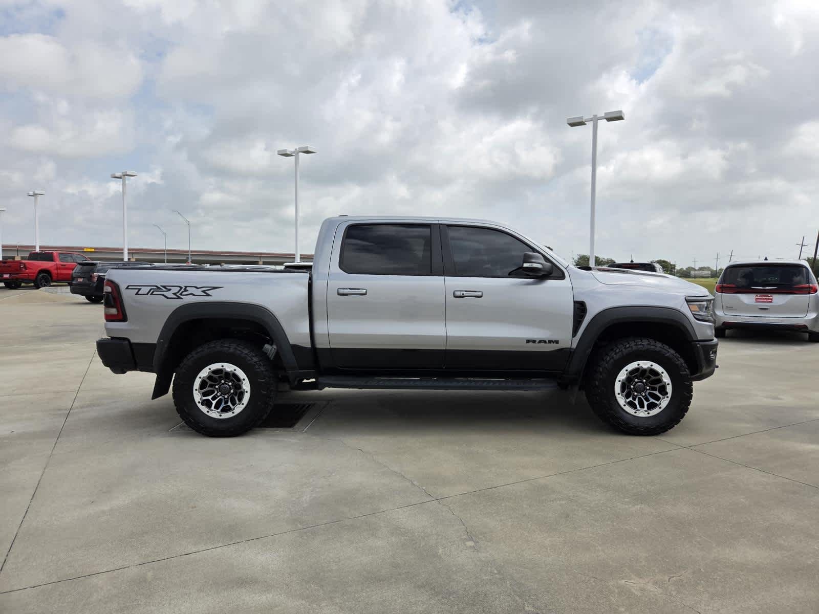 Used 2021 Billet Silver Metallic Clearcoat Ram TRX image 6