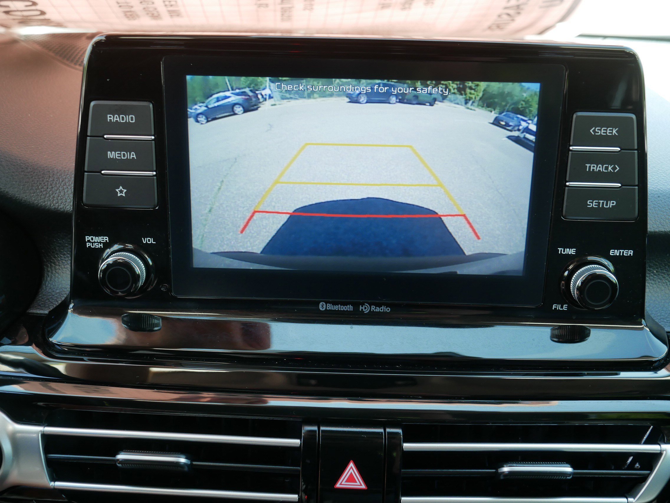Used 2021 Dark Ocean Blue Kia EX image 27