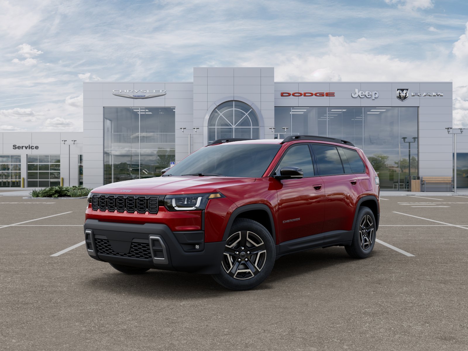 New 2026 Red Hot Pearlcoat Jeep Limited image 36