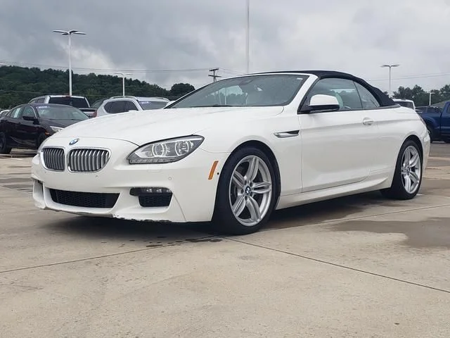Used 2015 White BMW 650i image 8