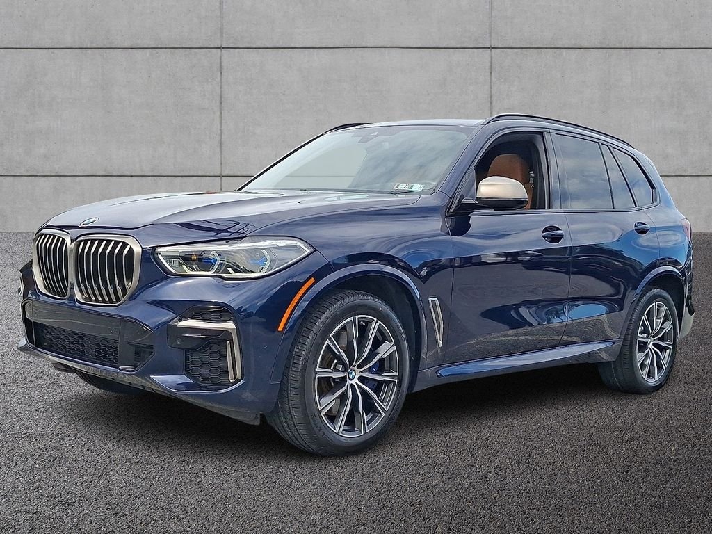 Used 2022 Blue BMW M50i image 1