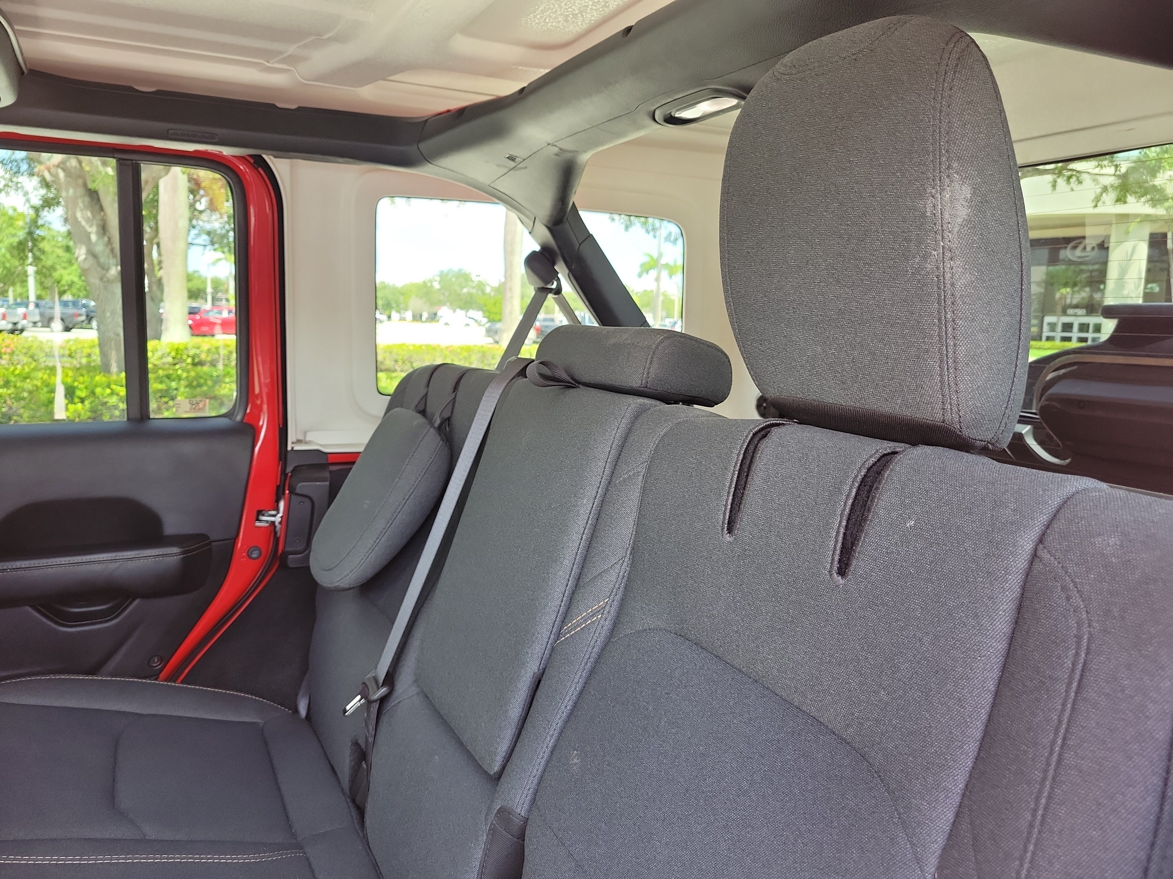 Used 2024 Firecracker Red Clearcoat Jeep Sahara image 14