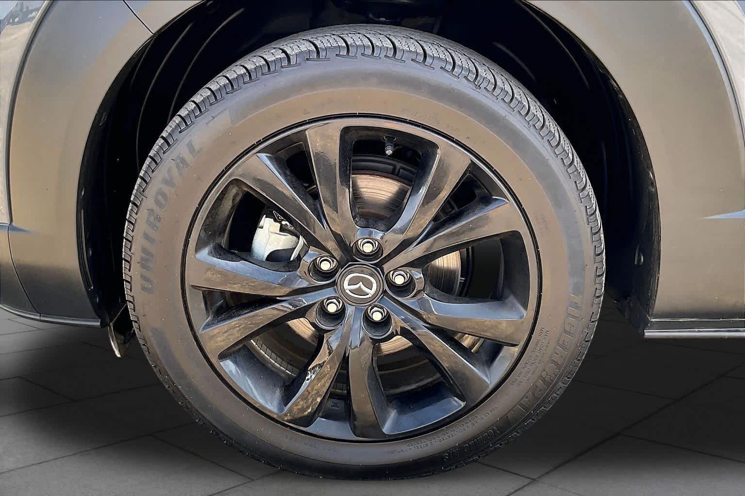 Used 2024 Polymetal Gray Metallic Mazda 2.5 S Carbon Edition image 11