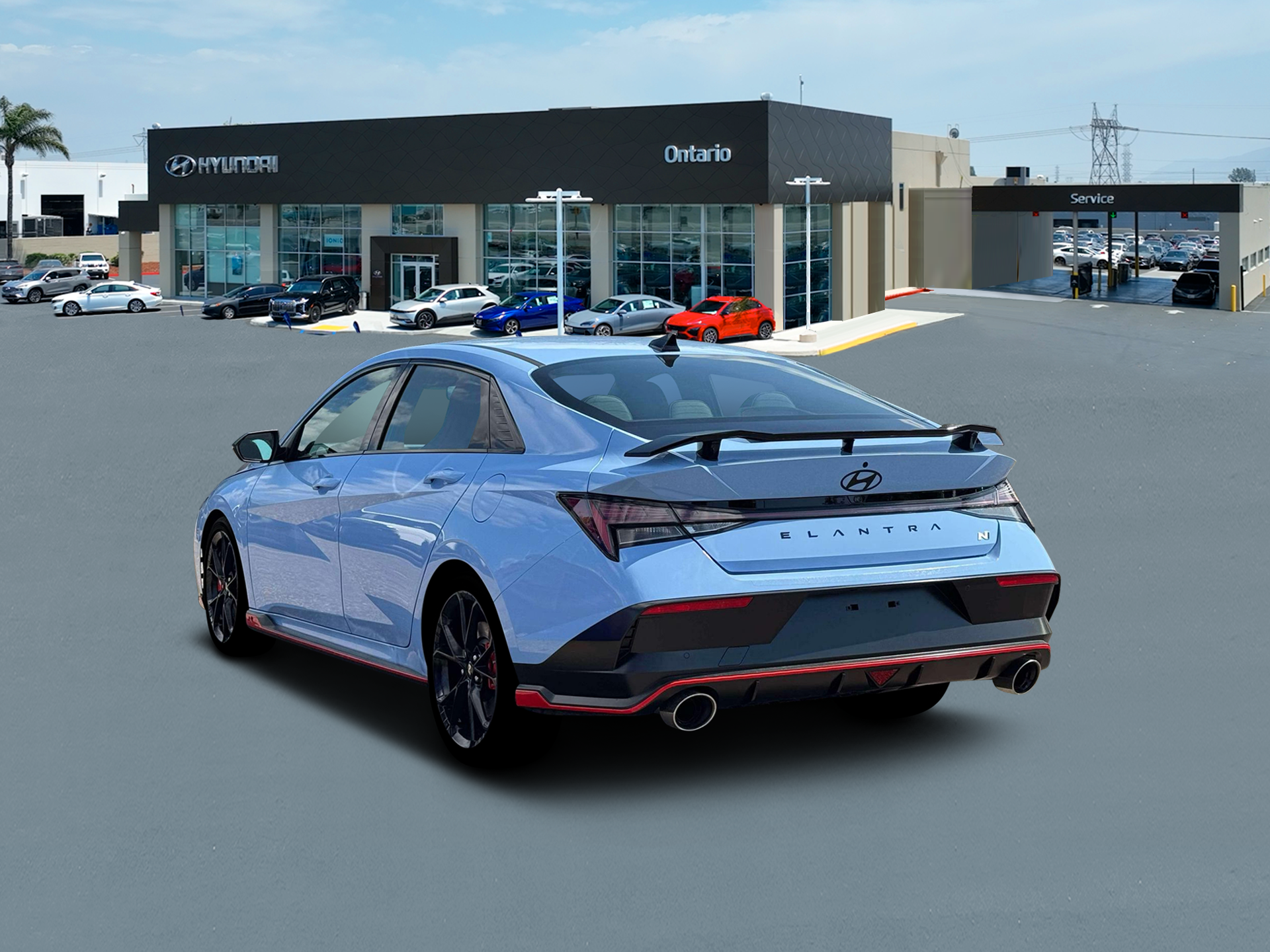 New 2026 Blue Hyundai Base image 24