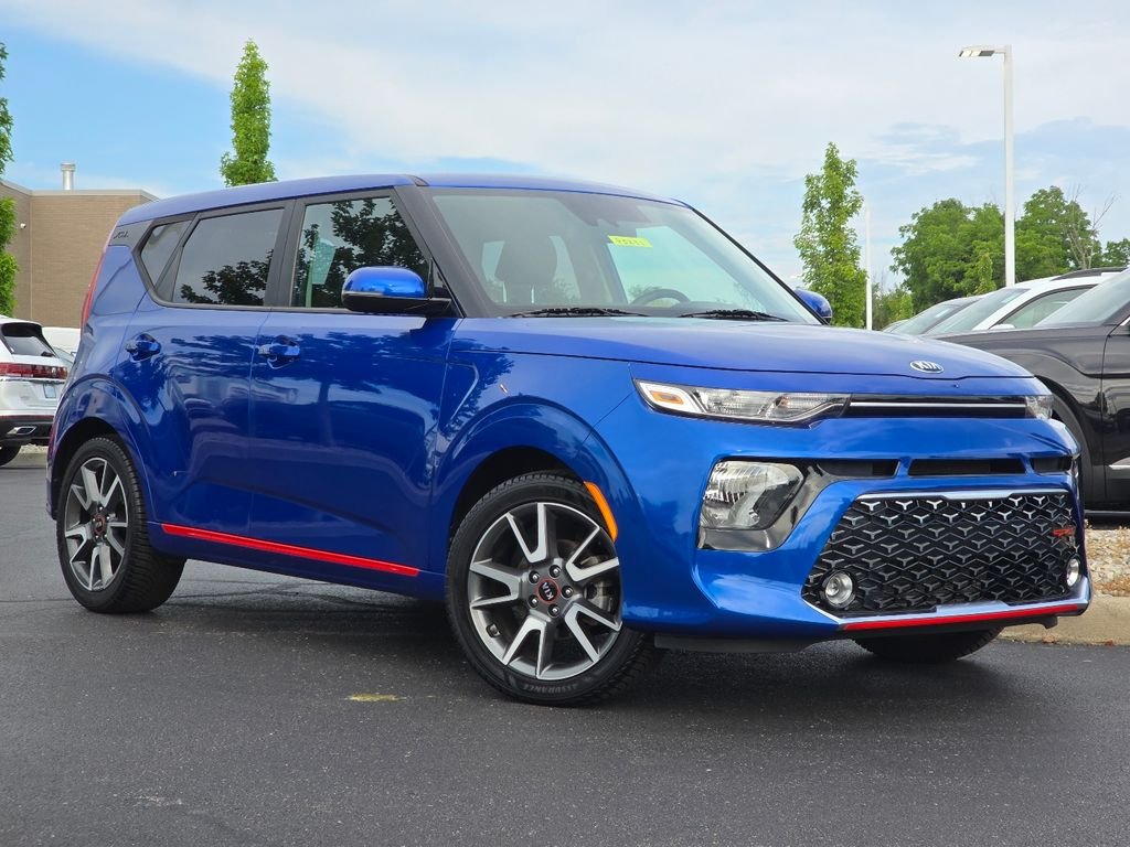 Used 2021 Blue Kia GT-Line image 1