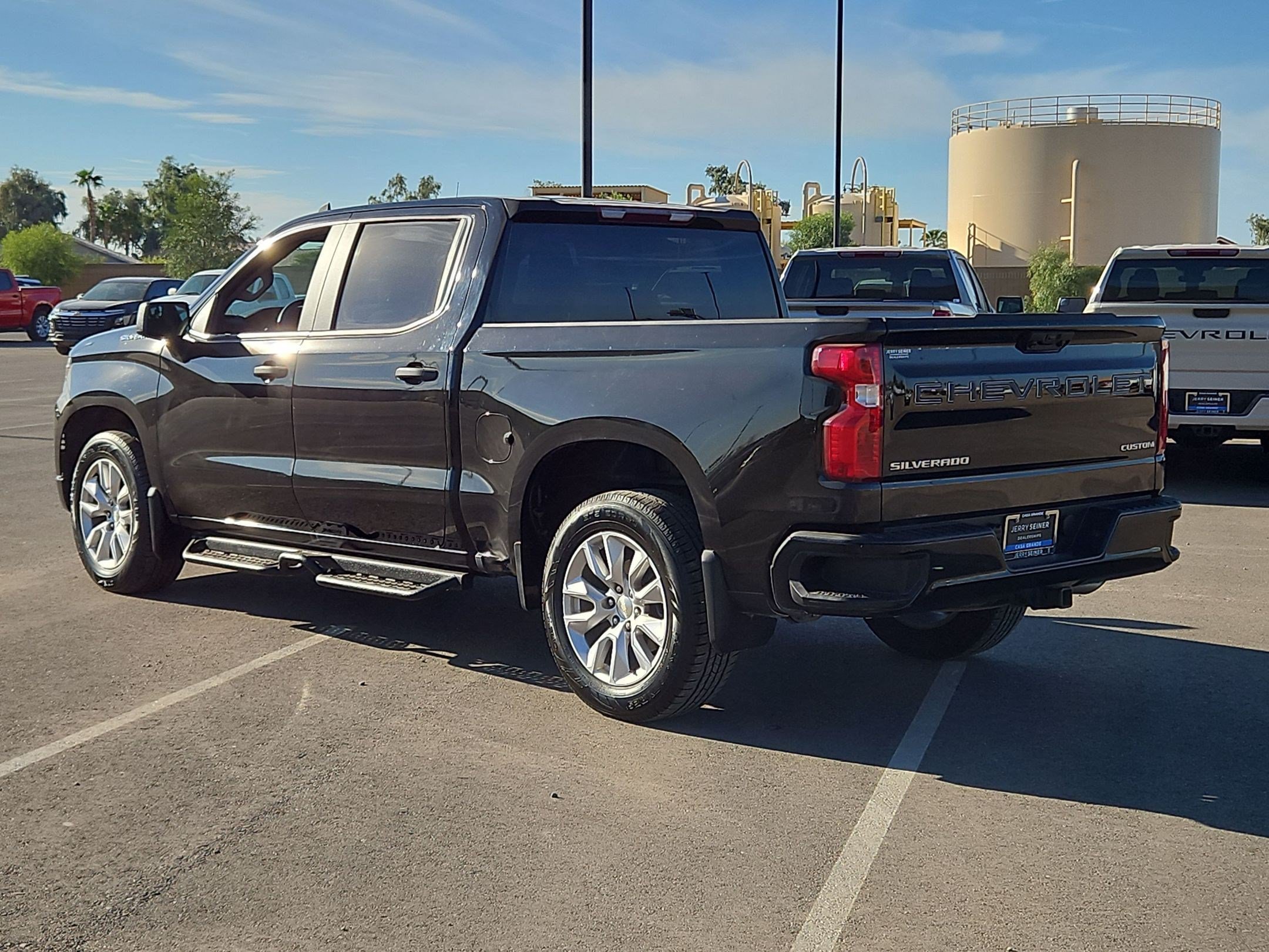 Certified Used 2022 BLACK Chevrolet Custom image 3