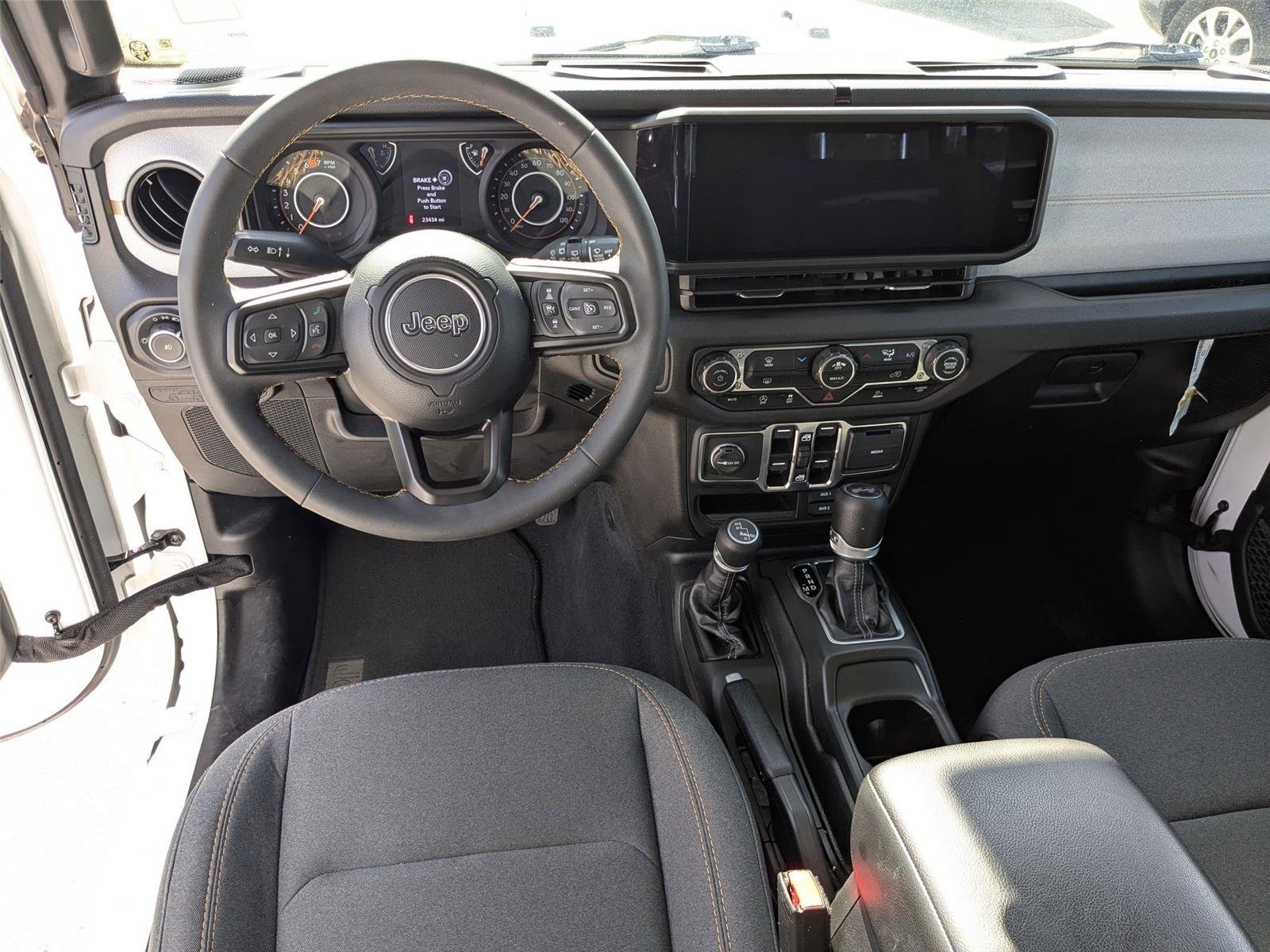 Used 2024 Bright White Clearcoat Jeep Sport S image 26