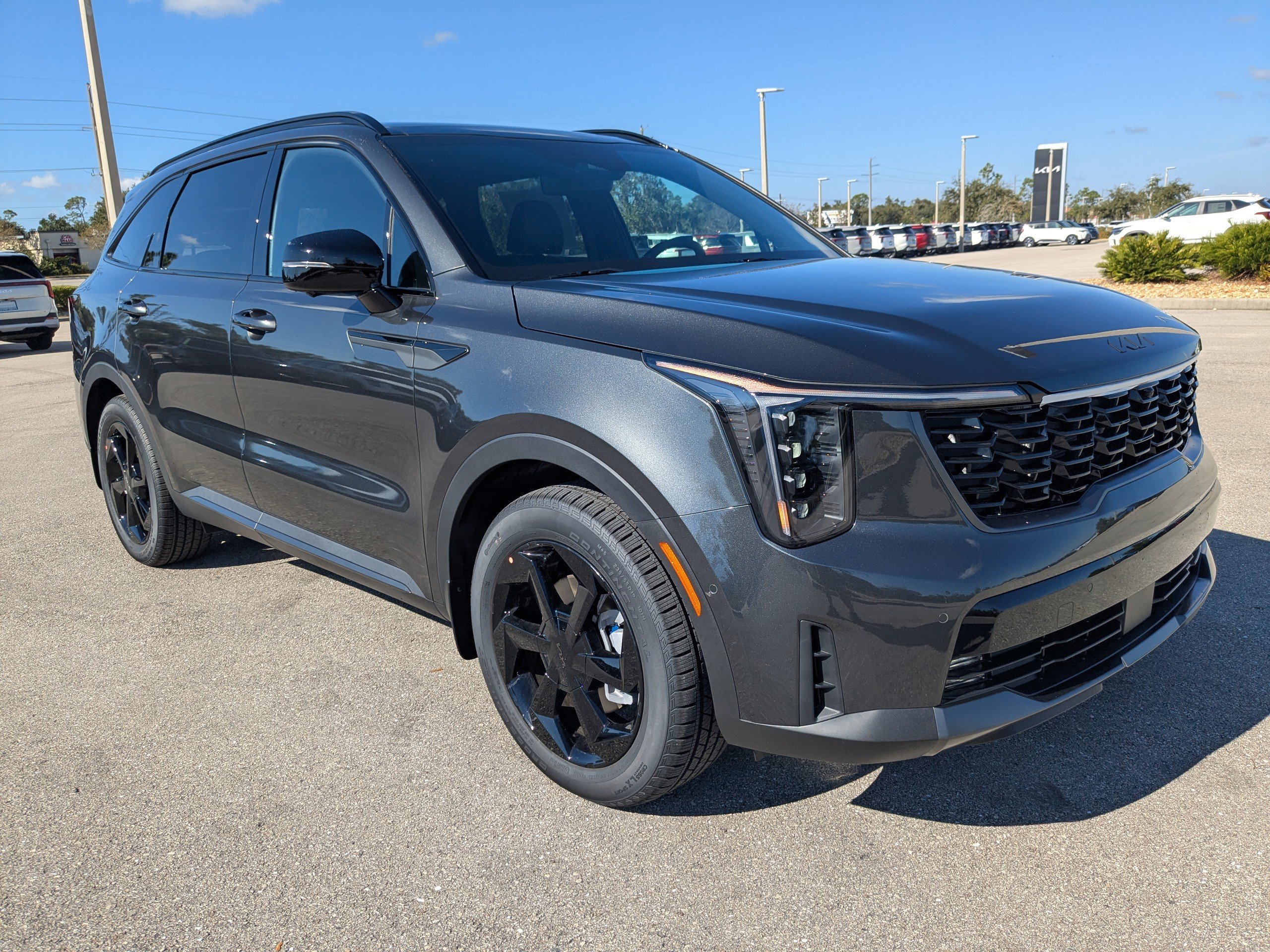 New 2026 Interstellar Gray Kia X-Line SX Prestige AWD image 2