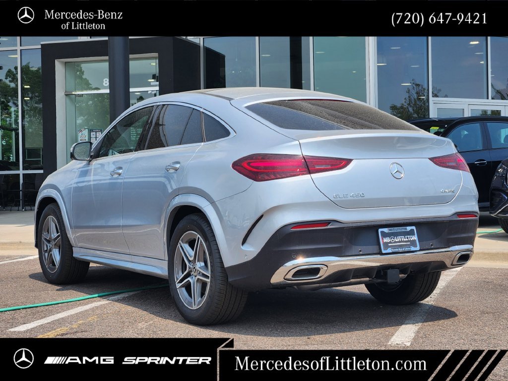New 2026 Cirrus Silver Metallic Mercedes-Benz GLE 450 Coupe image 5
