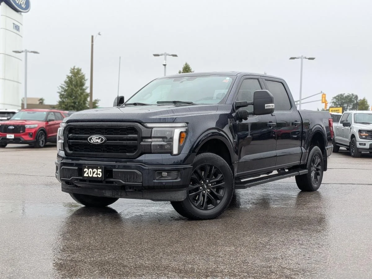 Used 2025 Blue Ford Lariat 4wd Supercrew image 1