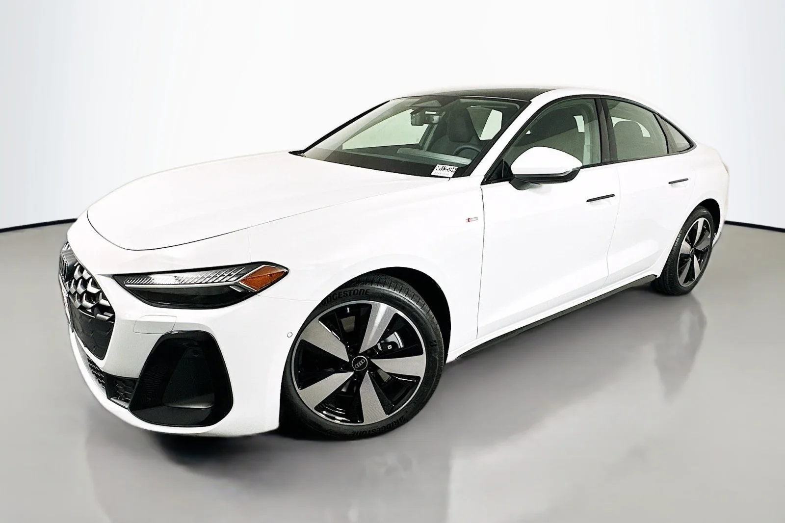 New 2026 Glacier White Metallic Audi Premium Plus image 1