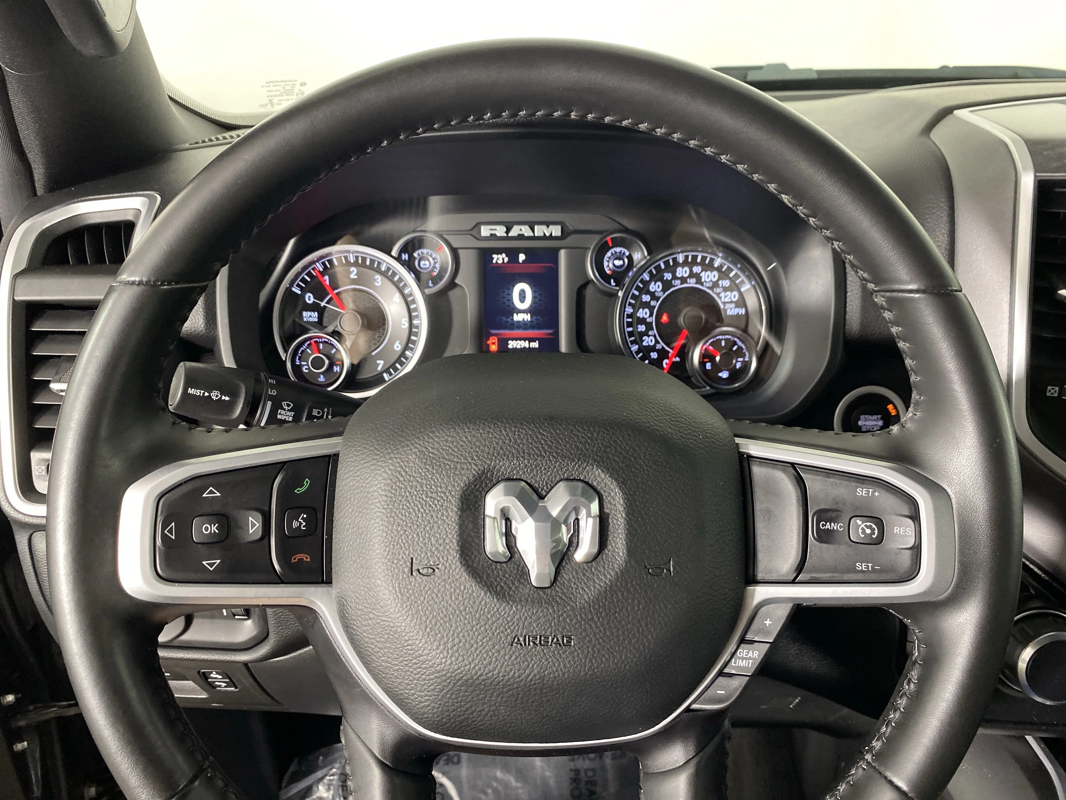 Used 2022 Granite Crystal Metallic Clearcoat Ram Big Horn image 20