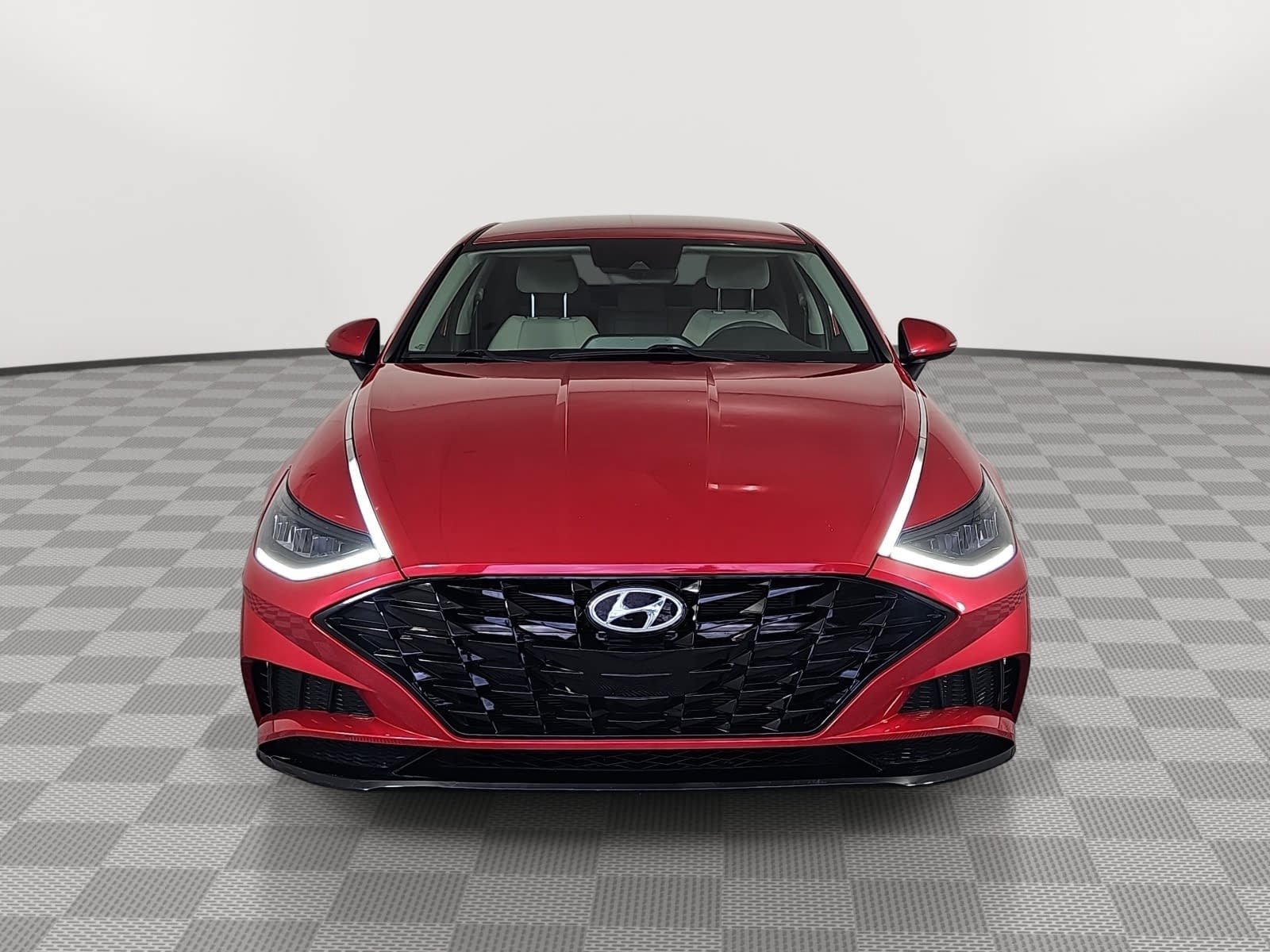 Used 2021 Red Hyundai SEL image 3