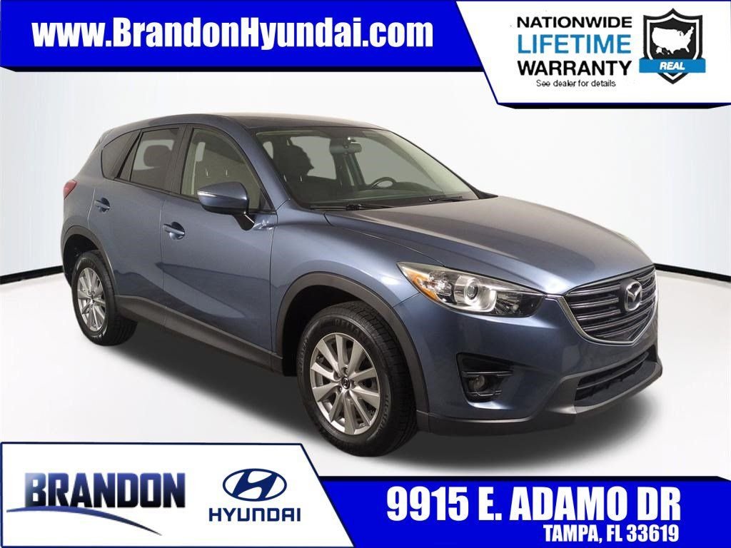 Used 2016 Blue Mazda Touring image 1
