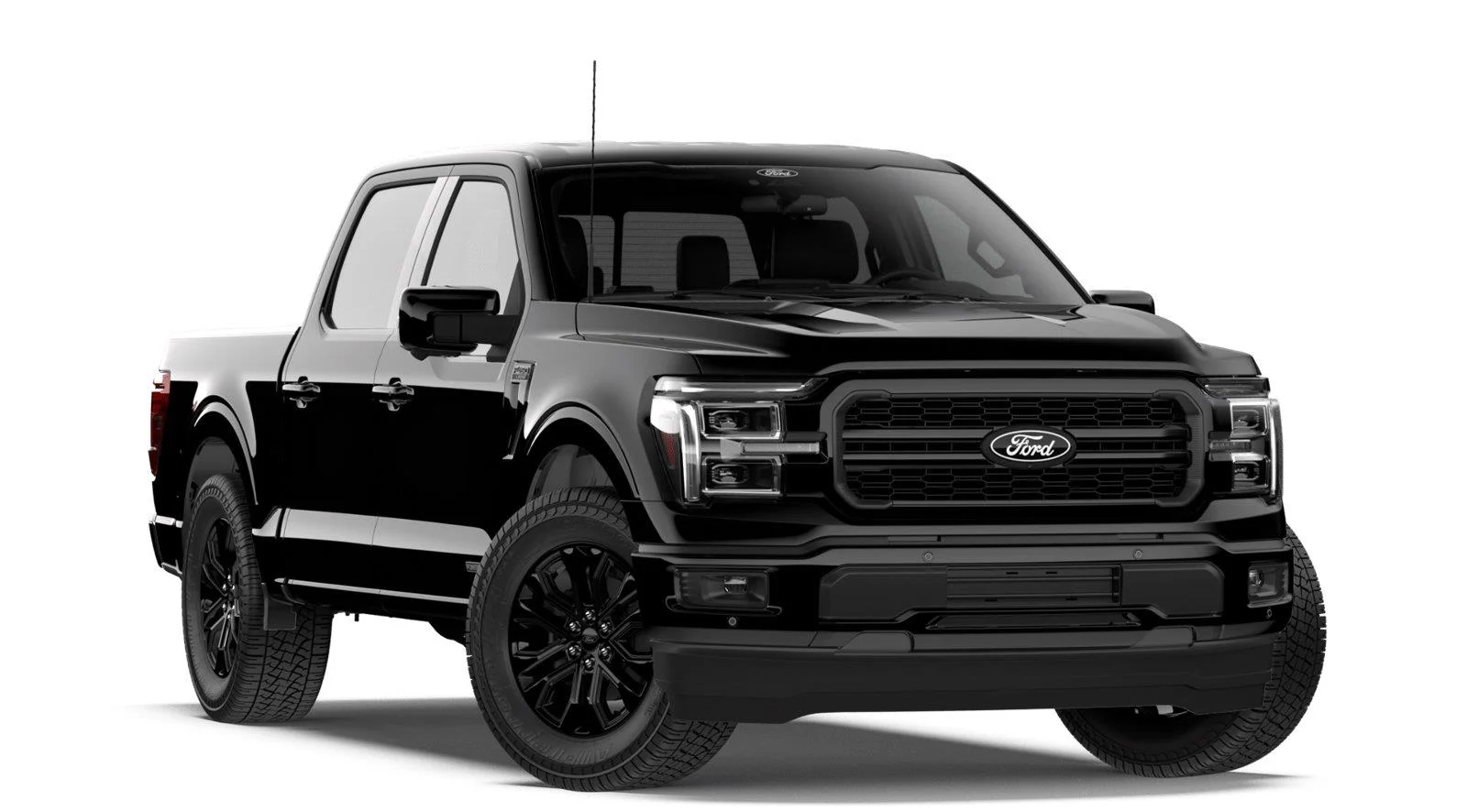 New 2026 Agate Black Metallic Ford Lariat® image 3