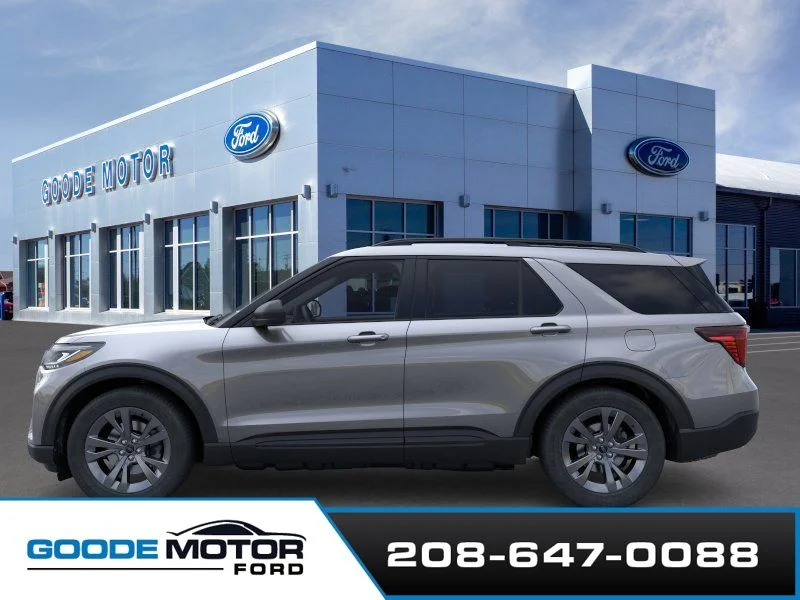 New 2026 Carbonized Gray Metallic Ford Active image 3