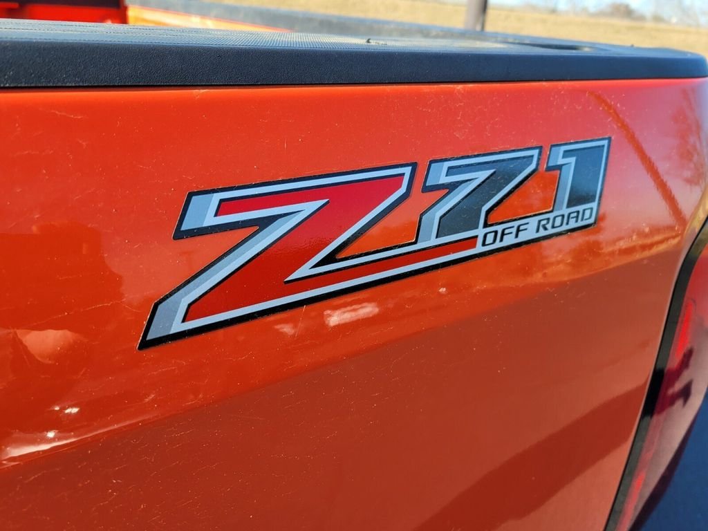 Used 2020 Orange Chevrolet Z71 image 8
