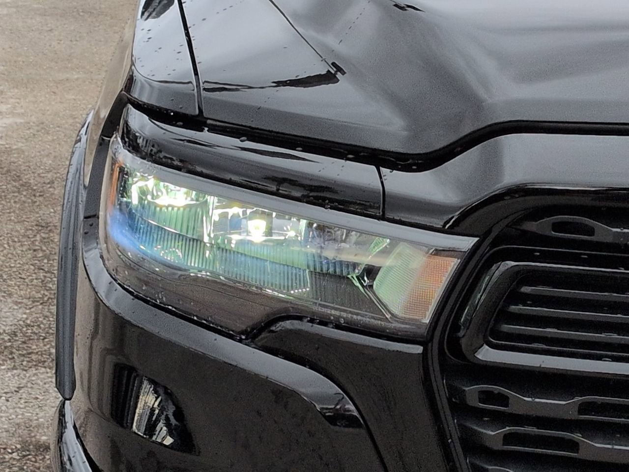 New 2026 Diamond Black Crystal Pearlcoat RAM Big Horn image 9