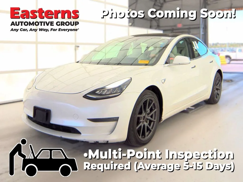 Used 2019 White Tesla Long Range image 1