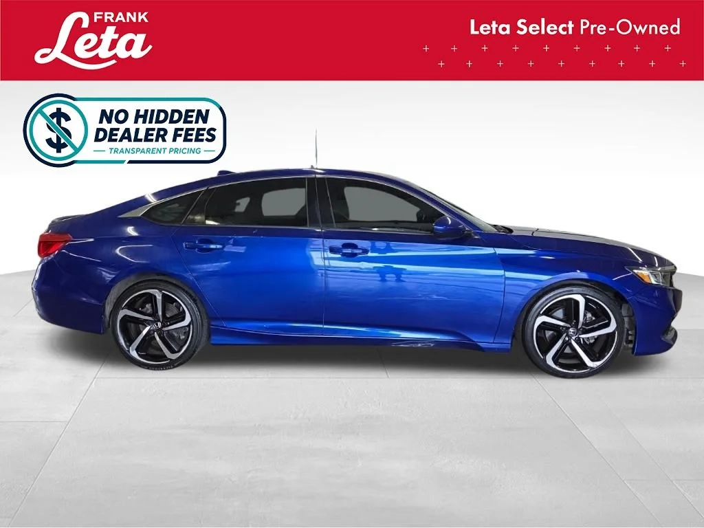 Certified Used 2018 Blue Honda Sport image 7