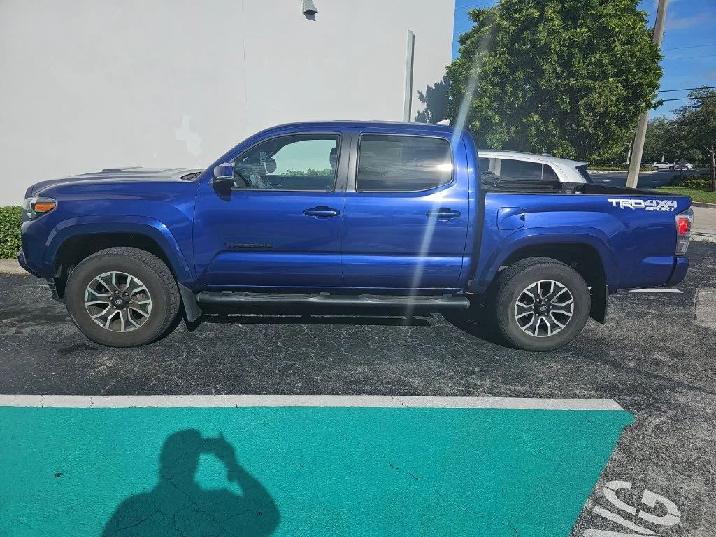 Used 2022 Blue Toyota TRD Sport image 4