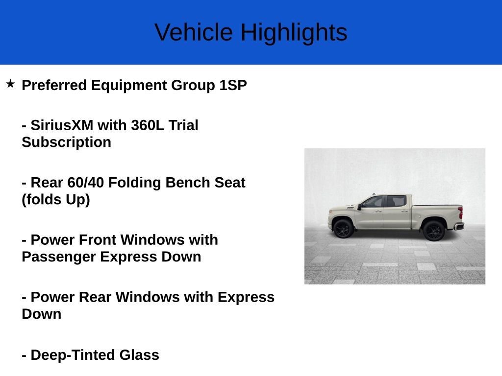 New 2026 White Sands Chevrolet RST image 2