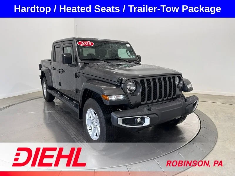 Used 2020 Gray Jeep Sport image 1