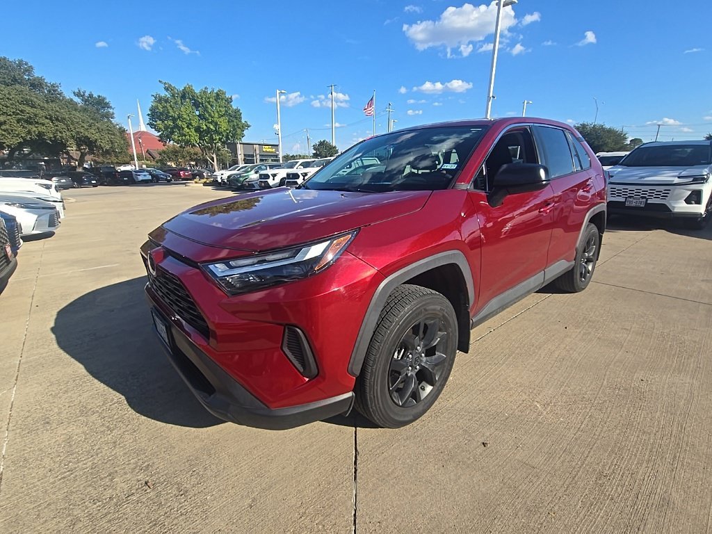 Certified Used 2024 Red Toyota LE image 1