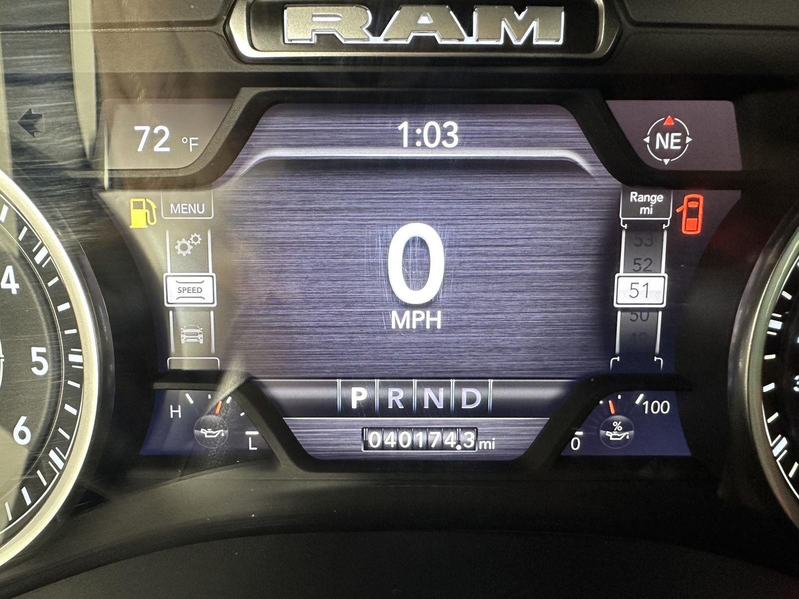Used 2023 Diamond Black Crystal Pearlcoat Ram Big Horn image 20