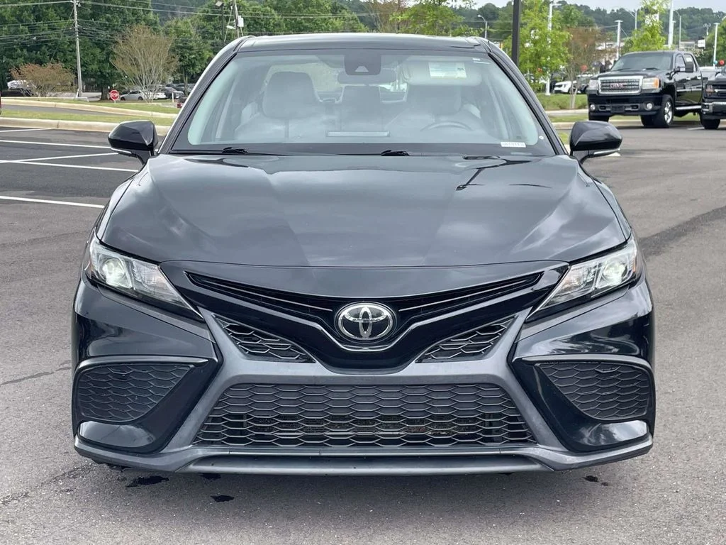 Used 2022 Black Toyota SE image 8