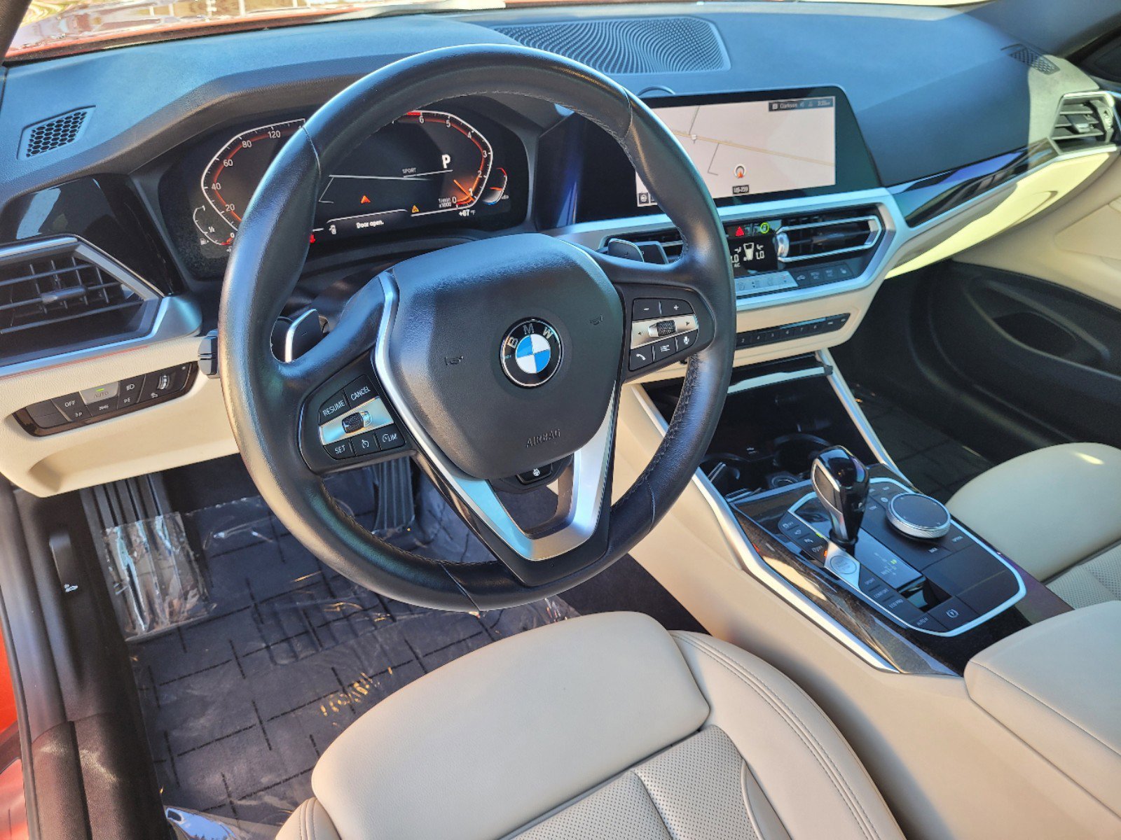 Used 2023 Sunset Orange Metallic BMW 430i image 16