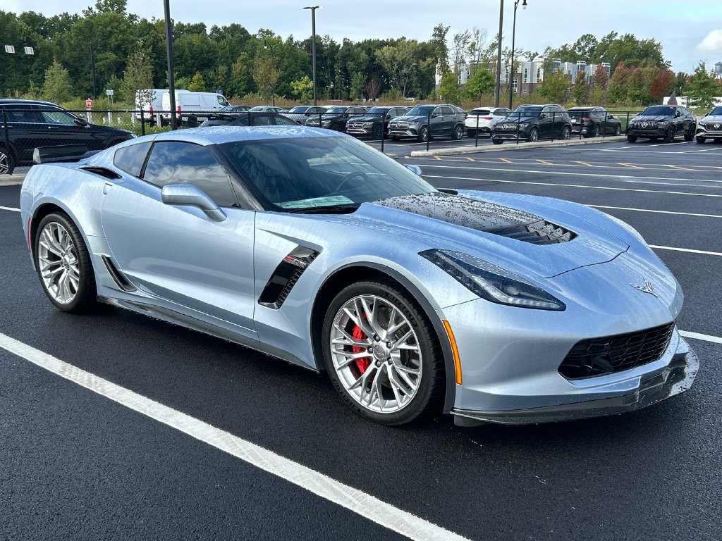Used 2017 Blue Chevrolet Z06 image 2